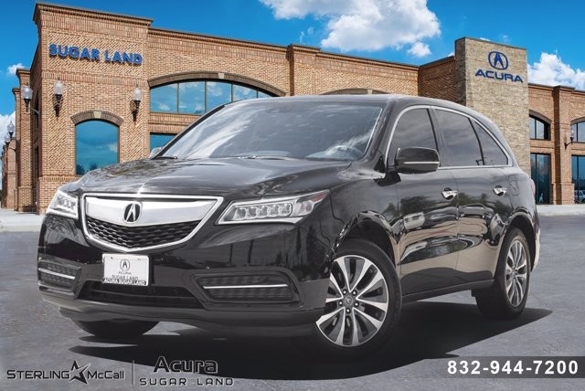 Pre Owned 2015 Acura Mdx All Wheel Drive Tech Pkg In League City Fb005923 Mini Of Clear Lake